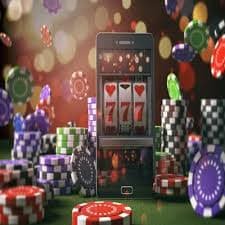Layar smartphone menampilkan game tembak ikan e88 apk slot dengan kontrol sentuh